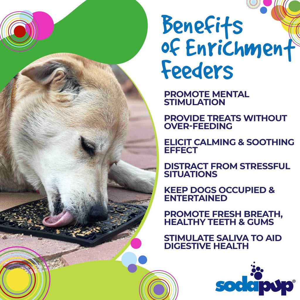 Zombie eMat enrichment feeder benefits