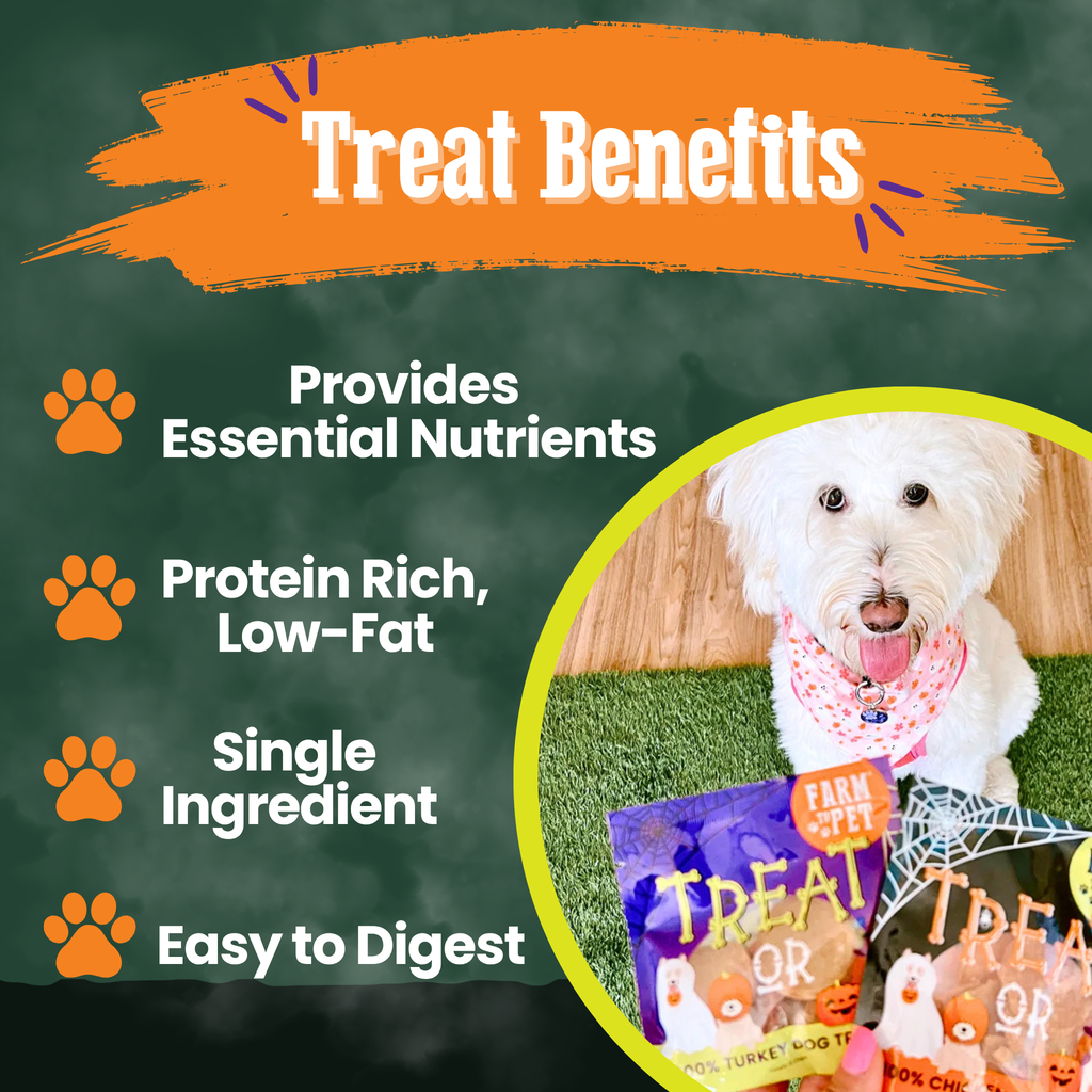 Benefits of single-ingredient Halloween dog treats