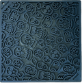 SodaPup black Zombie eMat enrichment licking mat